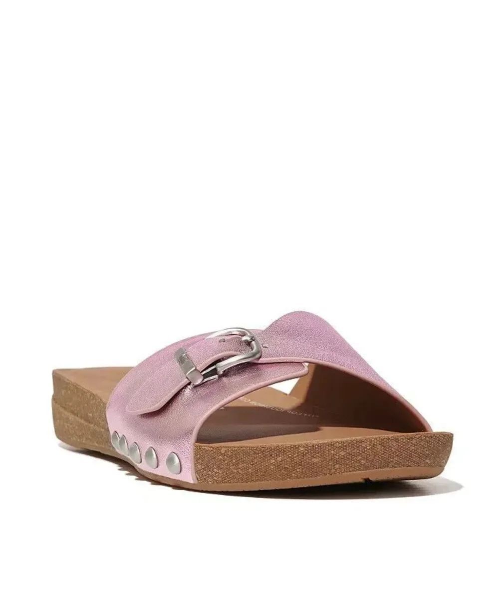 NWOB FitFlop iQushion Adjustable Buckle Slide sandal  Size 9
